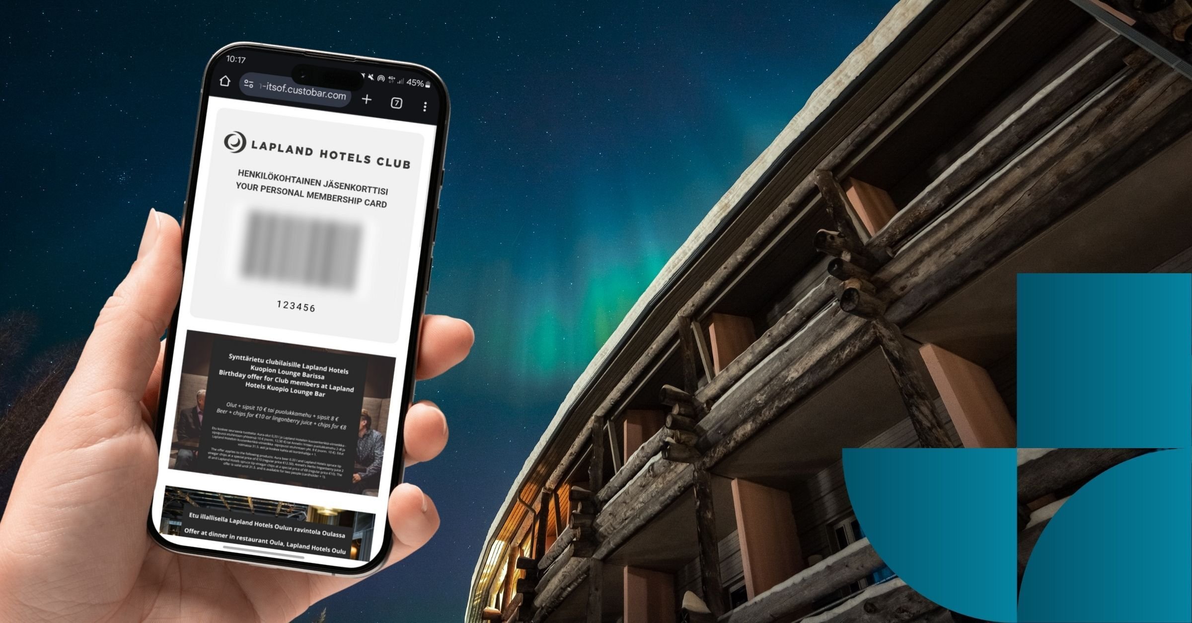 Custobar Mobile Loyalty Card