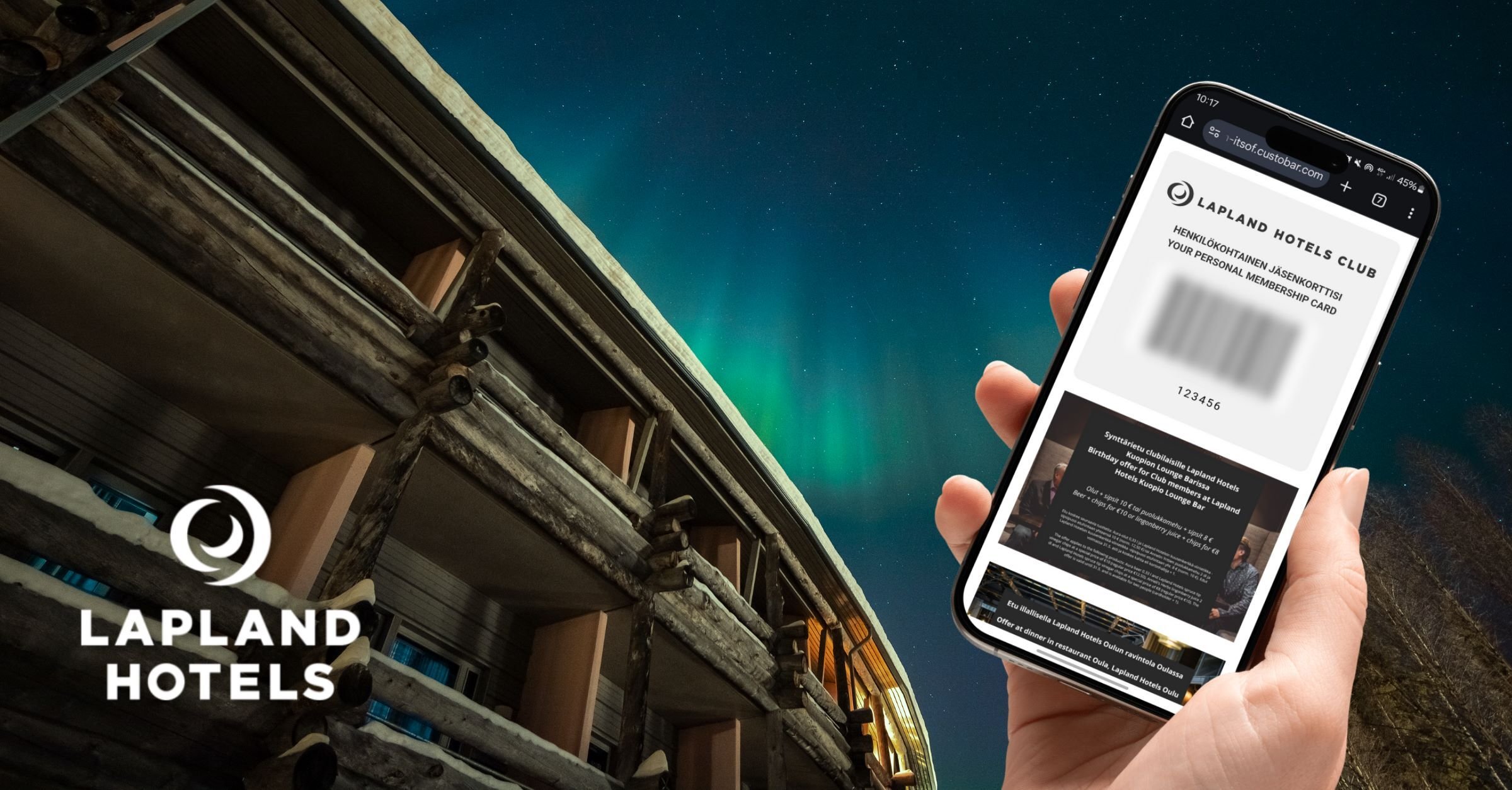 Custobar testimonial Lapland Hotels North