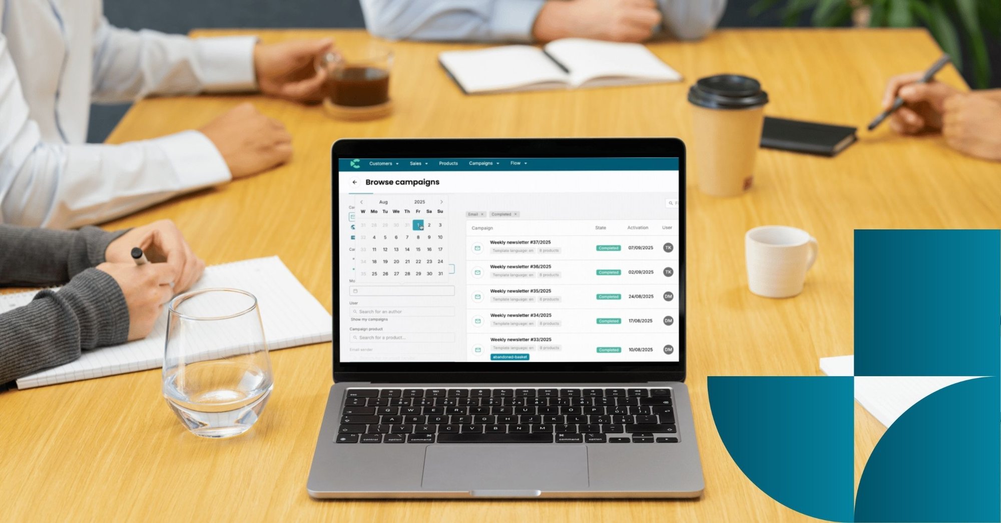 Custobars freshest updates, easy filtering to view campaign stats - blog post