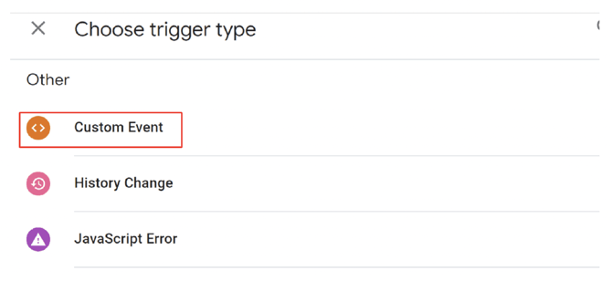 Trigger type