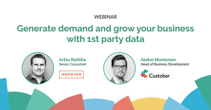 Generate demand and grow your business with 1st party data
