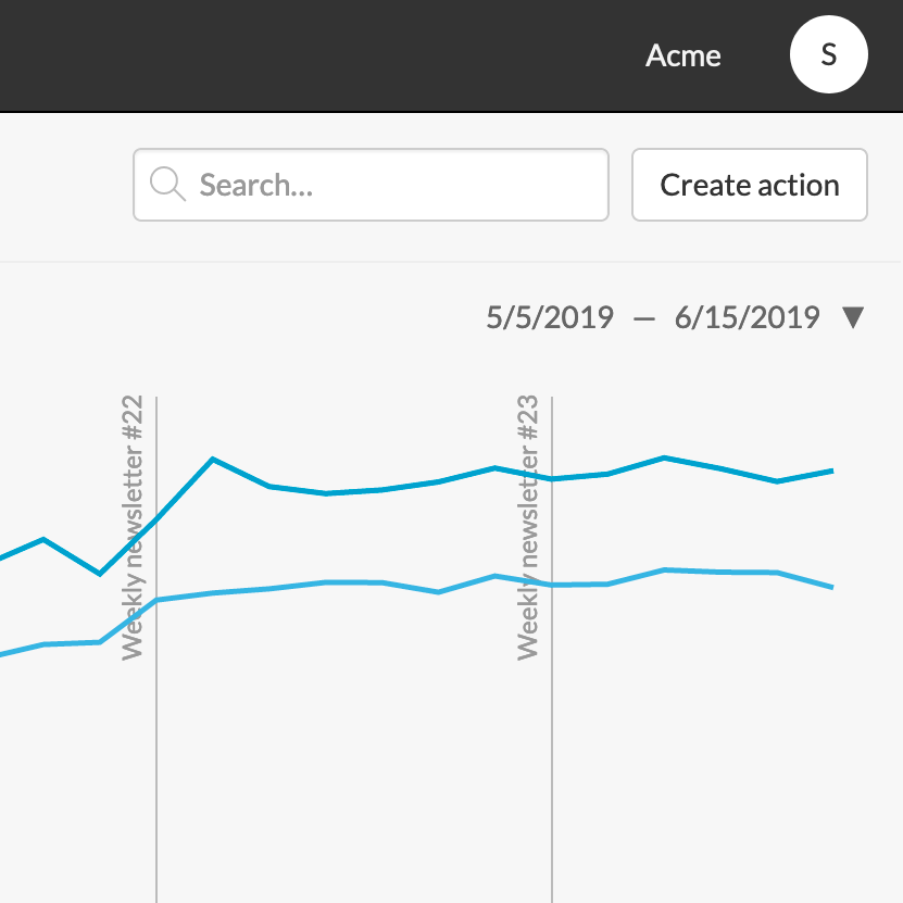 Campaign date picker