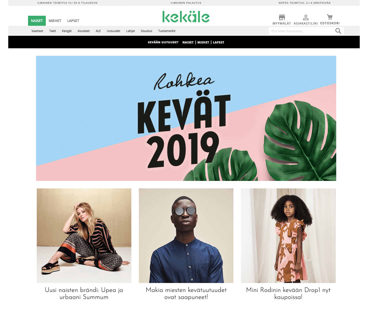 Kekäle webshop